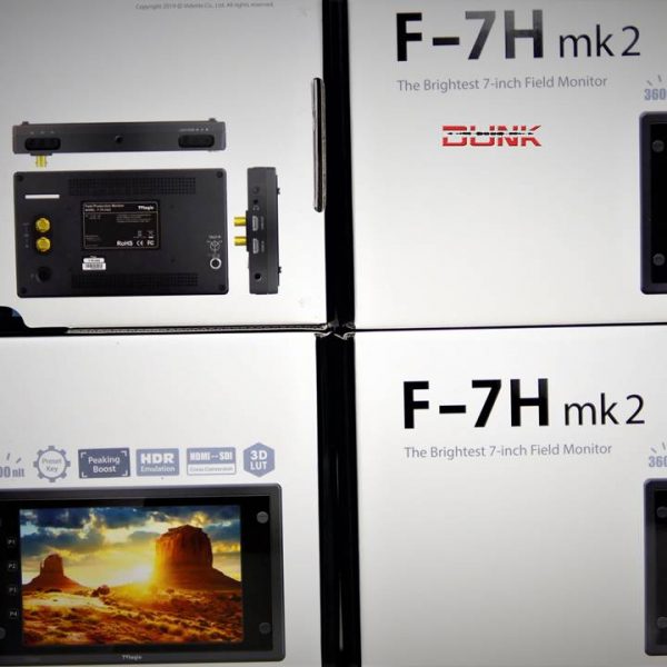 TVLogic 7″ F-7H MK2 FHD HDR Field Monitor + แถมฟรี LCD Hood F-7H 